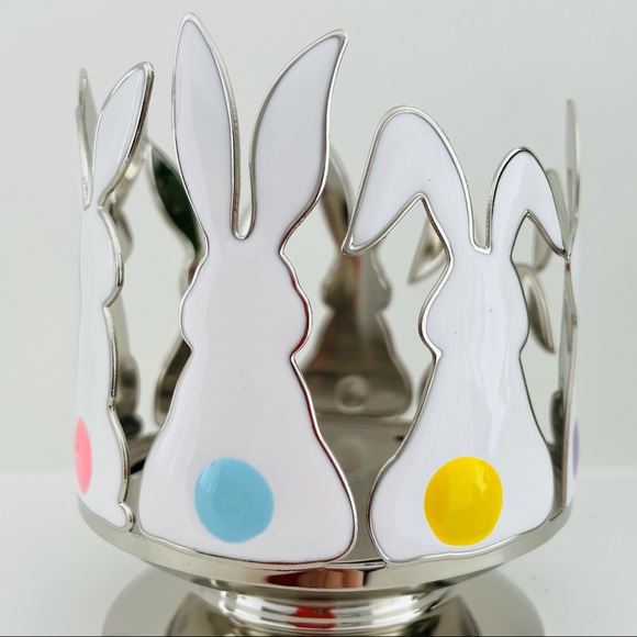 RARE Bath and Body Works Easter Bunny Candle Holder - Picture 5 of 5